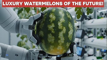 What if the Luxury Watermelons of the Future were with Technology (Ultra Modern Agriculture)?