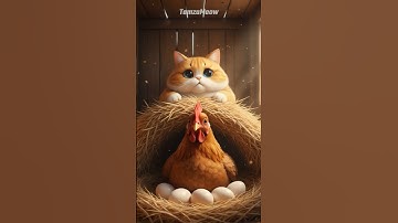 This cat really stole an egg… and somehow the ending got even crazier 🥚😹 #funnycat #funnyvideo #cat