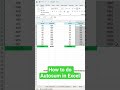 How to Use AutoSum in Excel (The Fastest Way!) ⚡