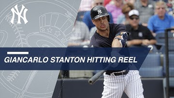 Giancarlo Stanton launches a pair of doubles