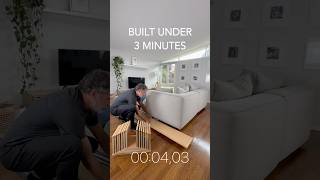 Built Under 3 Minutes - Architectural Modular Shelving System #theperfectbookshelf #modularsystem