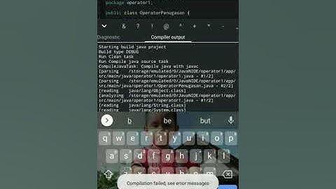 Operator penugasan dengan Java N-IDE #java #programingjava #programing #programingandroid