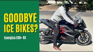 This Electric SUPERBIKE is NOT a Toy! | Energica EGO+ RS First Ride