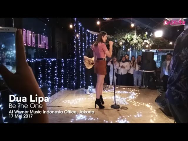 Dua Lipa - Be The One (Live at Warner Music Indonesia) class=