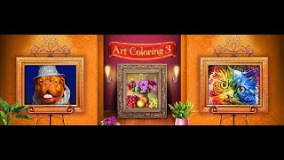 Art Colouring 3 - iWin - Paint By Numbers screenshot 4
