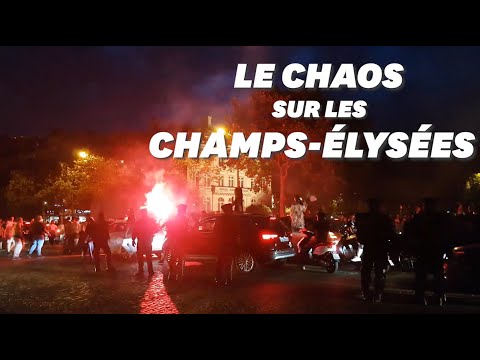 CAN 2019 : il fête la victoire de l'Algérie avec une tronçonneuse sur les Champs-Élysées