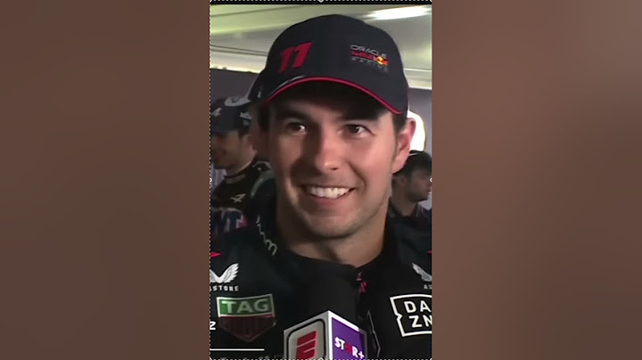 Checo Perez se rie de la 'trampa' de George Russell