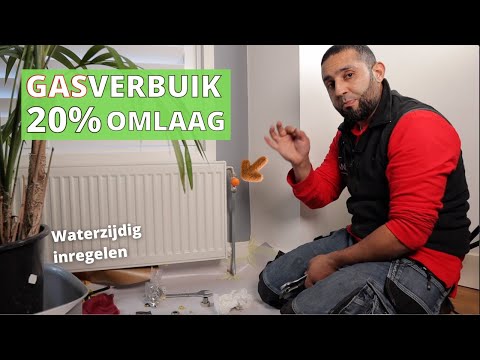 20% gasverbruik omlaag van je verwarmingsinstallatie met waterzijdig inregelen