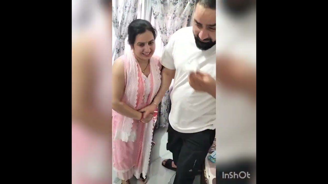 surprise visit England to India after 14 year. brother sister love