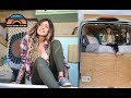 She Lives & Travels Full Time In Her 2018 Ford Transit DIY Camper Van