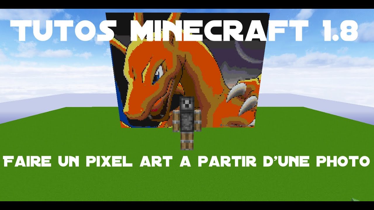 Comment Faire Un Pixel Art Sur Minecraft