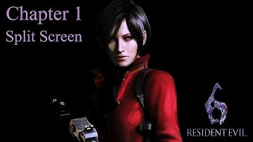 Resident Evil 6 Full Walkthrough [Chapter 1] [Ada & Agent] [Split Screen] with @Kyushadow
