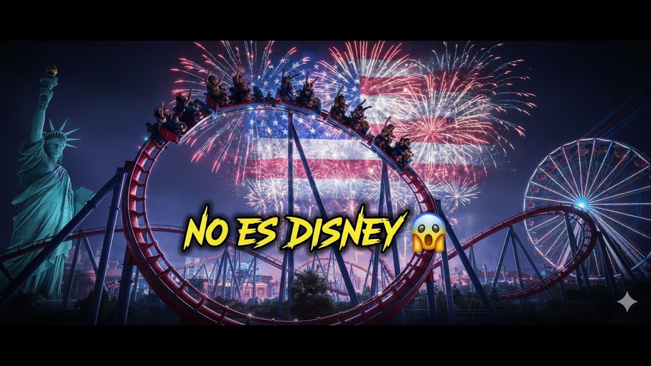 🎢🔥 Más allá de Disney los MEJORES parques temáticos de EE UU  🇺🇸✨