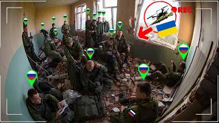Ukrainian Azov FPV Caught a Group of Russian Soldiers, They Didn't Expect What Happened Next!