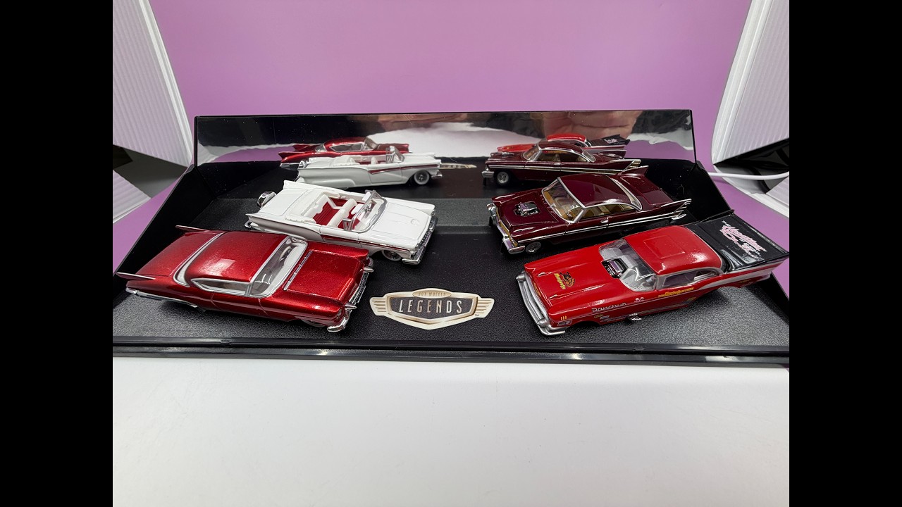 1997 Hot Wheels Legends 40th Anniversary of Signature '57's 4 car