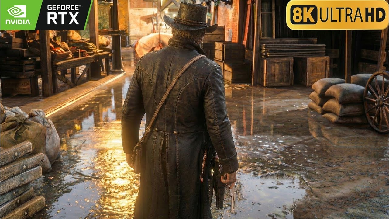 Red Dead Redemption 2 in 8K – Ultra Realistic Graphics & Insane Details (Free Roam)