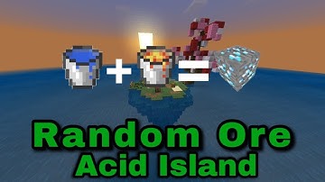 PocketMine Plugin | AcidIsland , Random Ore | MinecraftBE 1.5