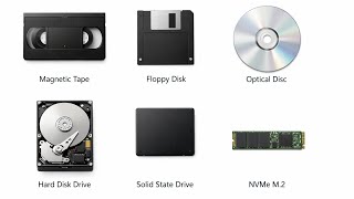 Every Storage Type Explained in 8 minute.
