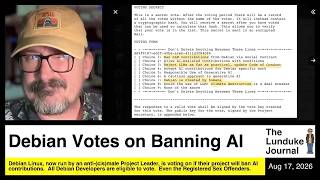Debian Votes on Banning AI
