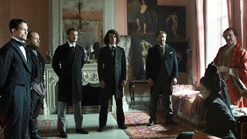 陳列された５人の男性を品定め？映画『チャイコフスキーの妻』本編映像