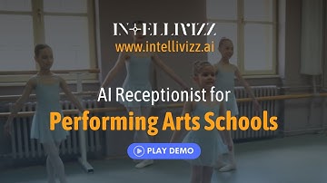 AI Receptionist for Performing Arts Schools Demo - Intellivizz AI
