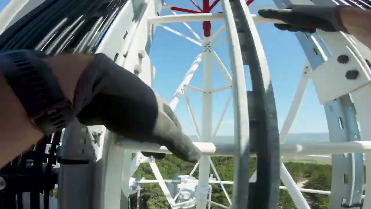 Tower climbing POV, annual check 19.08.2025.