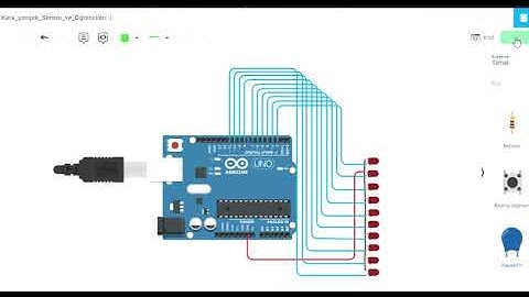 TinkerCAD ile Karaşimşek Devresi Tasarımı