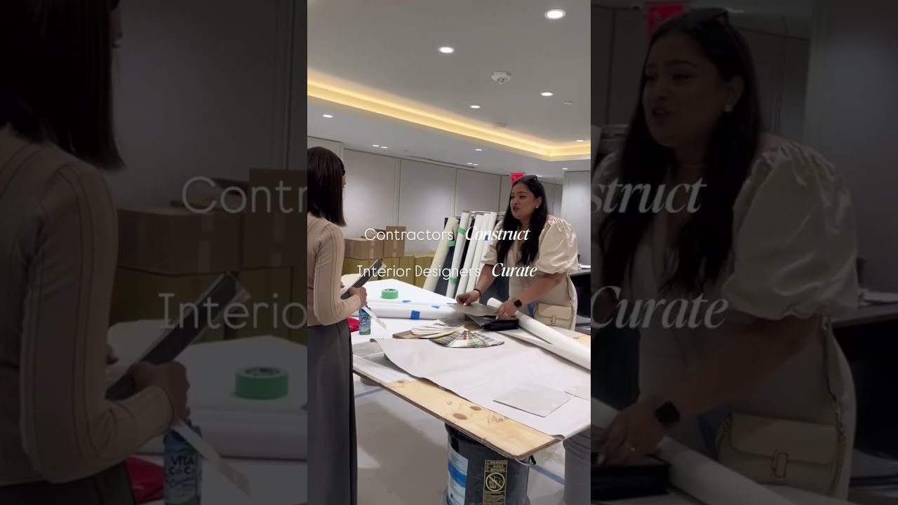 Contractors VS Interior Designers Ytshorts