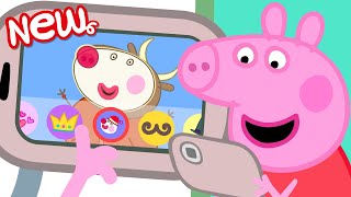 Peppa Pig Tales 📱 Peppa's First Camera And Filter Fun 🤪 BRAND NEW Peppa Pig Episodes