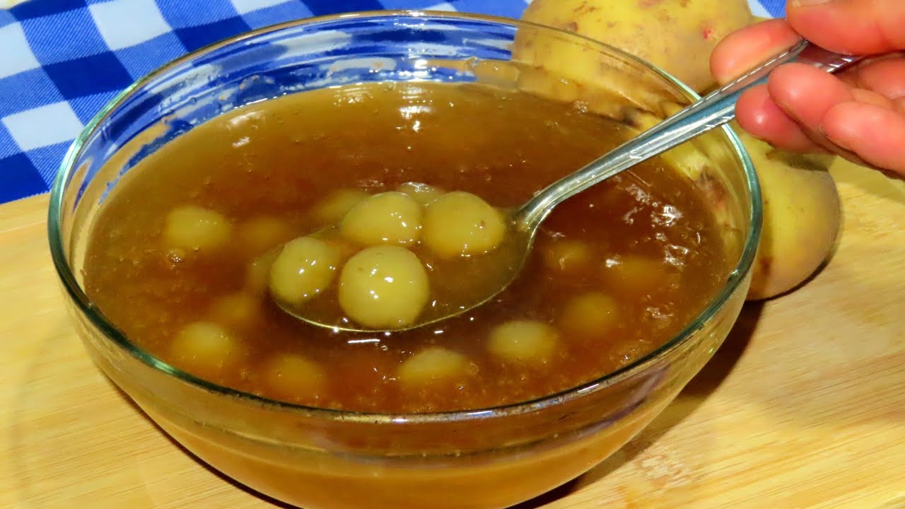 Mazamorra de Almidón de Papa 🥔🥣 Mazamorra 100% SALUDABLE y RICO 😋