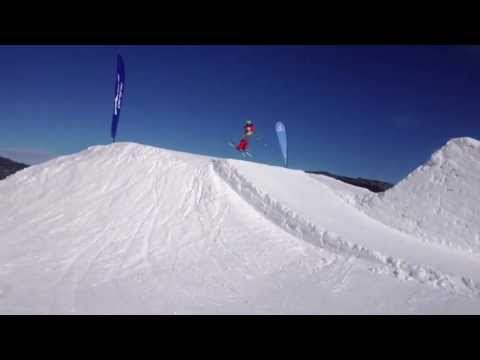 8yr old Oskar Schulz perisher terrain park 2013