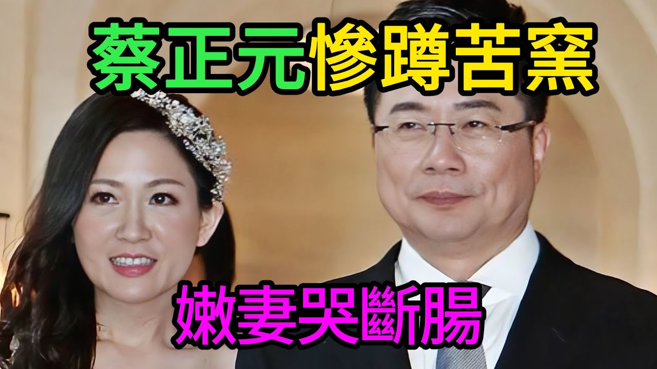 晚節不保！70歲蔡正元淪為階下囚，五鬼搬運吞2億下場超慘，二婚嬌妻獨養幼女恐“守活寡” 