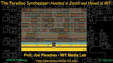 Talk: The Paradiso Synth - Hatched in Zürich and Honed at MIT