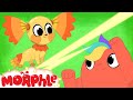 BLOCKY &amp; CANDYRAY - Mila&#39;s Book of Magic Pets | Cartoons for Kids | Morphle TV