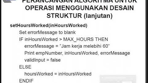 Metode perancangan program - Pertemuan 12