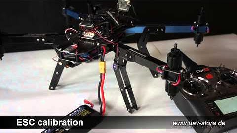 Pixhawk all at once ESC calibration