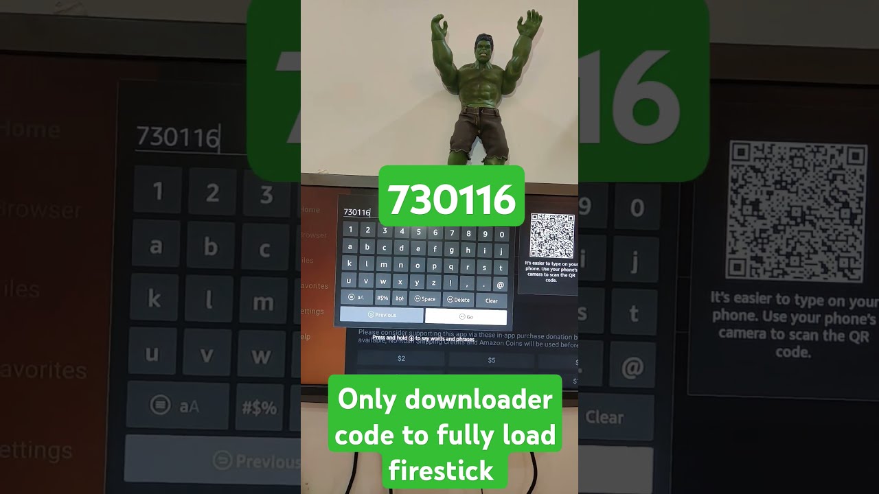 Only Downloader Code You Need To Fully Load Firestick Firetvstick Firetv
