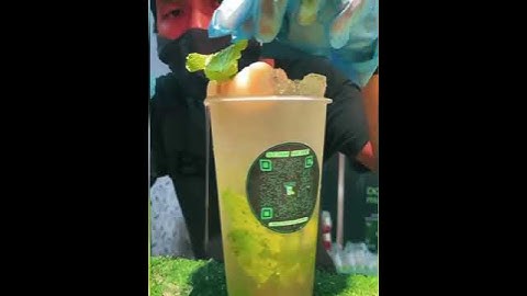 MOCKTAIL G BAR - the making of Seri Lychee Mojito