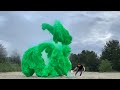 EXPERIMENT : Big Green Demon Eruption From Coca-cola ,Sprite ,Fanta , Mirinda and MENTOS