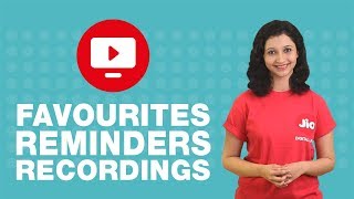 Jio TV - How to Mark Channels & Programs as Favourites on Jio TV (Hindi) | Reliance Jio screenshot 5