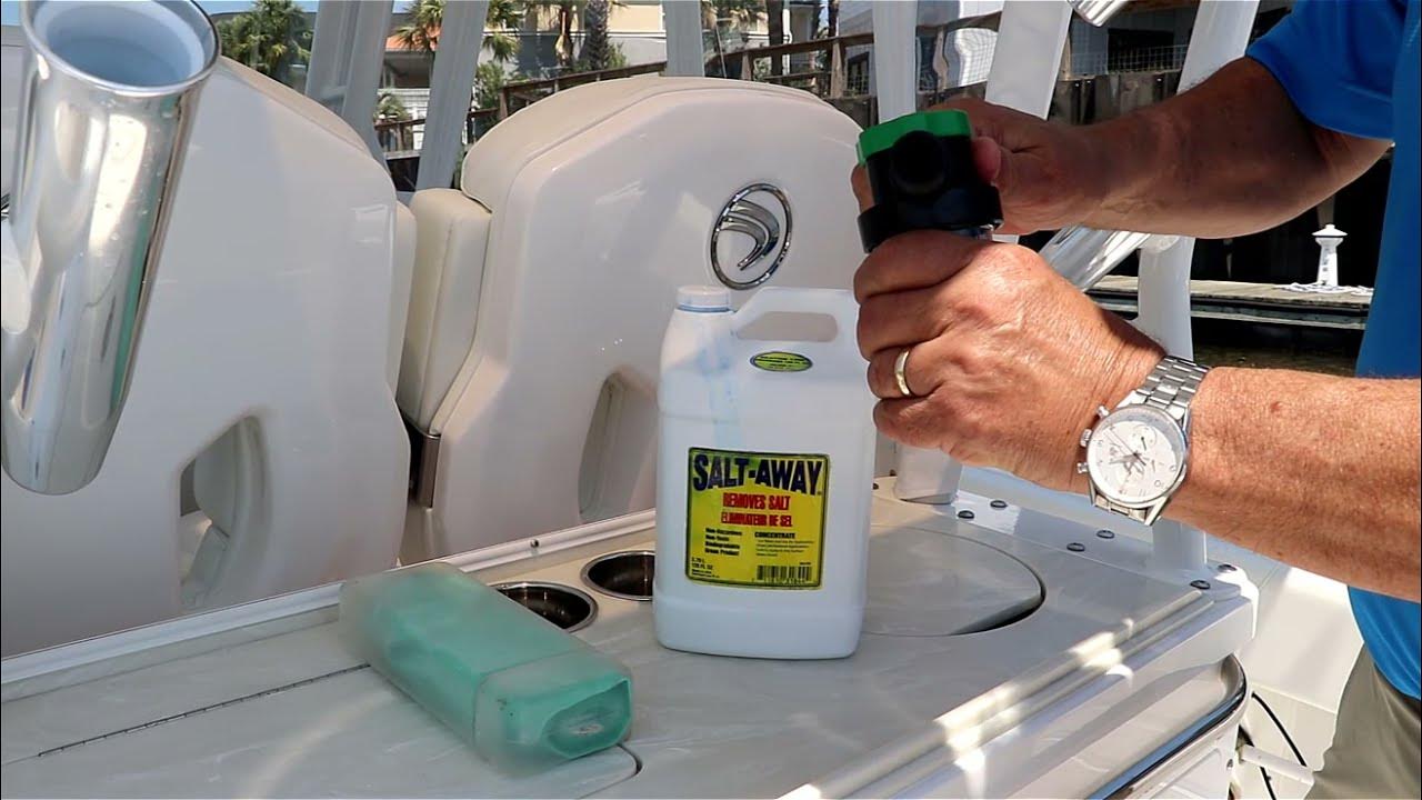 How To Use Salt-Away on Your Boat