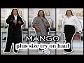 Plus Size Try On Haul ft. Mango | Early Fall 2021