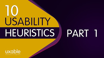 10 Usability Heuristics (UX)- Part 1 of 3 (Interesting examples)
