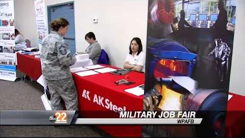 Military Job Fair Held at Wright Patt