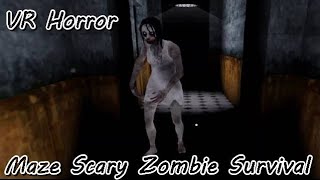 VR Horror Maze Scary Zombie Survival screenshot 5
