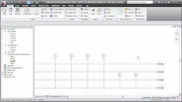 Revit2010 Grids & Levels