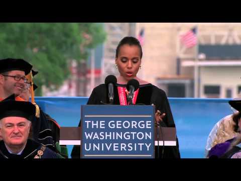 GW Commencement 2013: Kerry Washington