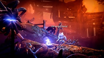 Ori and the Will of the Wisps - Escaping a Foul Presence - Game Scene with Score Only