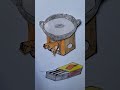 paper play cooking popcorn#paperdiy#paper #art #paperplay #papercrafts