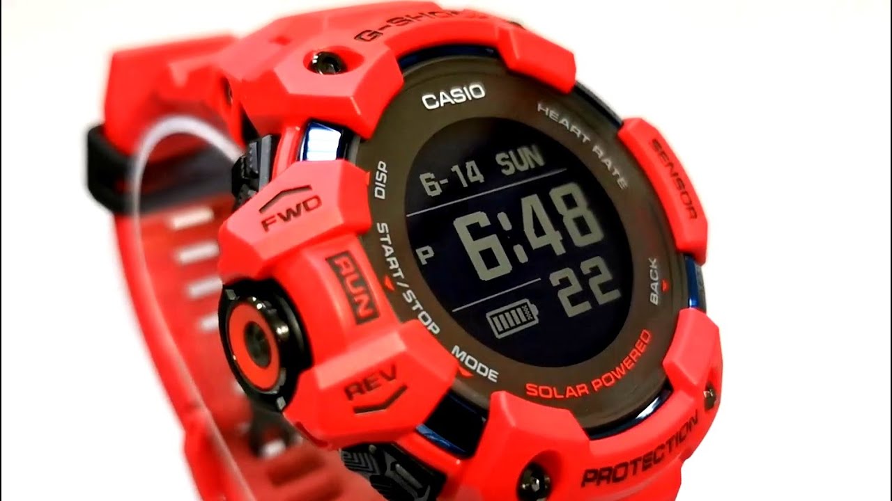 Casio G-SHOCK GBD-H1000-4 Heart rate measurement smartwatch Module 3475 -  YouTube